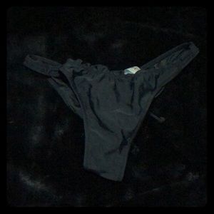 Black bikini bottoms